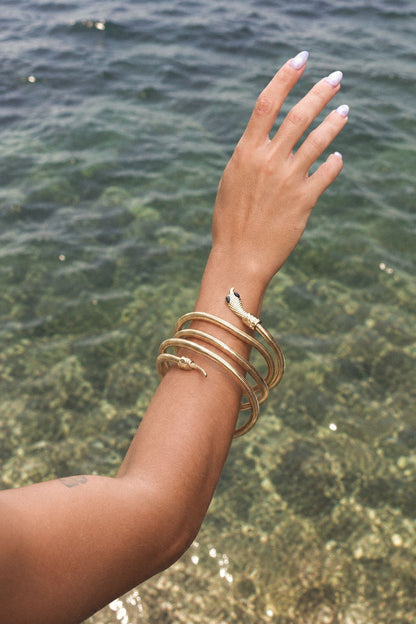 Snake Golden Bracelet