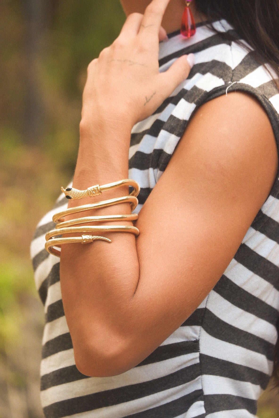 Snake Golden Bracelet