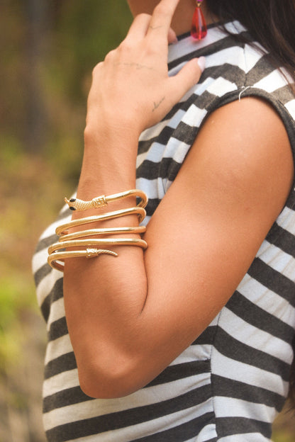 Snake Golden Bracelet