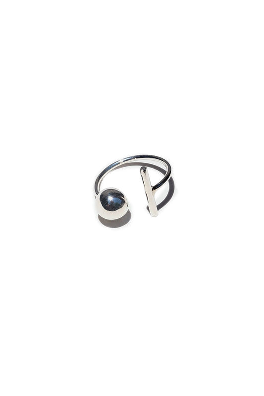 TB Silver Ring