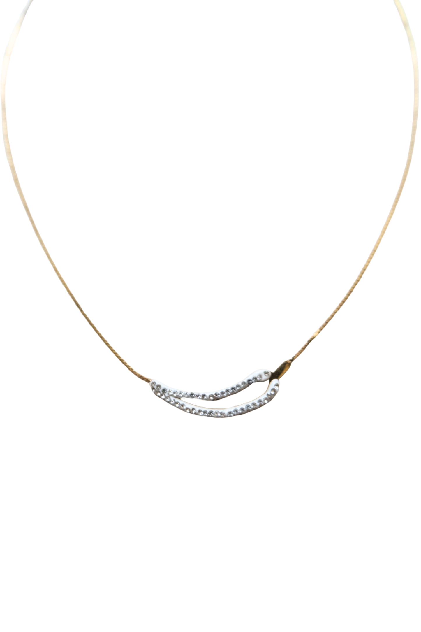 White Tear Necklace