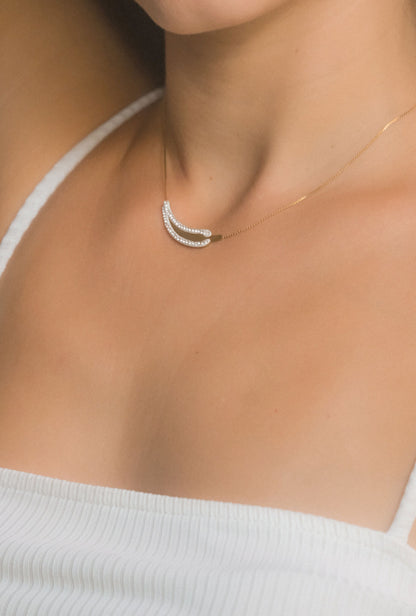 White Tear Necklace