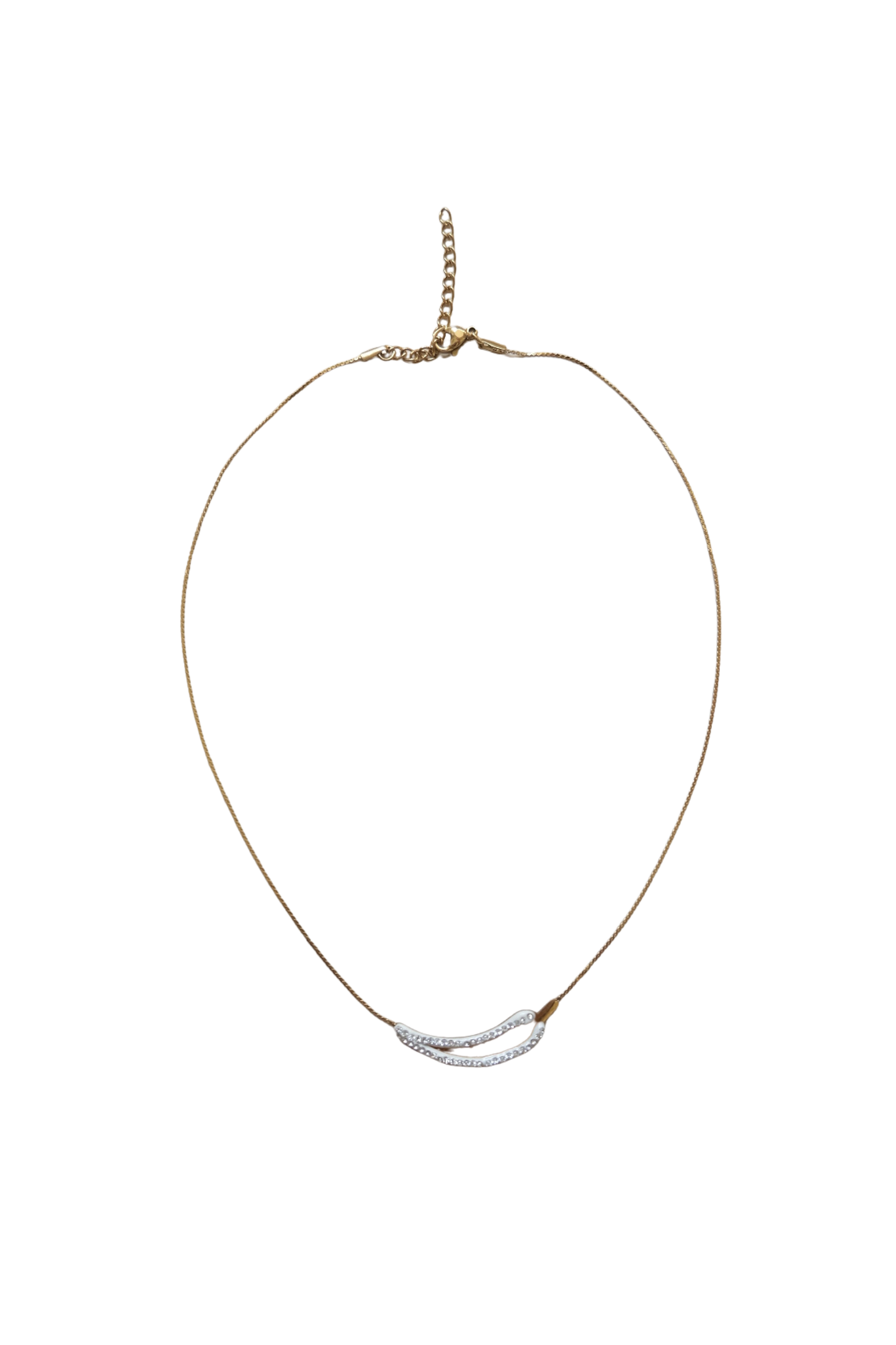 White Tear Necklace