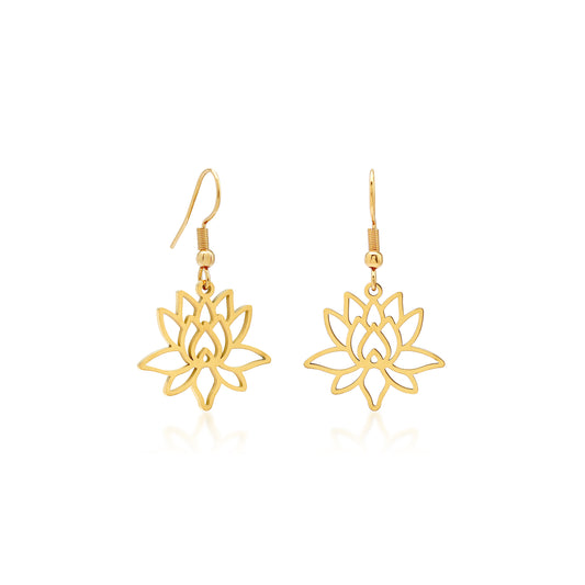 Lotus Earrings