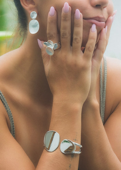 White Bubble Bracelet