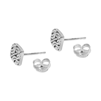Batik Earrings